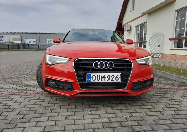 Audi A5 cena 49900 przebieg: 240000, rok produkcji 2014 z Malbork małe 379